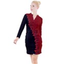 Canada Maple Leaf  Button Long Sleeve Dress View1