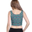 Teal Hats Crop Top View3