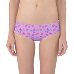 Pink Star Blue Hats Classic Bikini Bottoms by snowwhitegirl