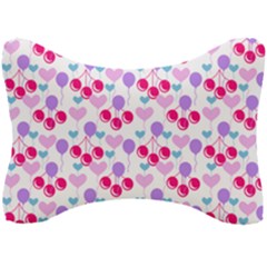 Pastel Cherries Seat Head Rest Cushion