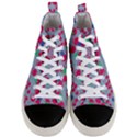 Bubblegum Cherry Blue Men s Mid-Top Canvas Sneakers View1