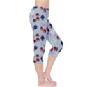 Sky Cherry Capri Leggings  View4