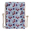 Sky Cherry Drawstring Bag (Large) View1