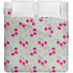 Bubblegum Cherry Duvet Cover Double Side (king Size) by snowwhitegirl