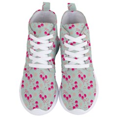 Bubblegum Cherry Women s Lightweight High Top Sneakers by snowwhitegirl