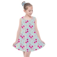 Bubblegum Cherry Kids  Summer Dress