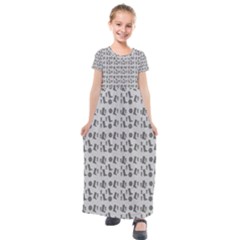 Boots Grey Kids  Short Sleeve Maxi Dress