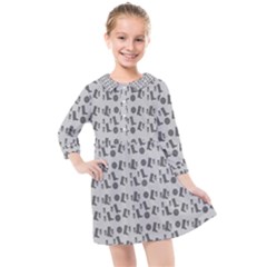 Boots Grey Kids  Quarter Sleeve Shirt Dress