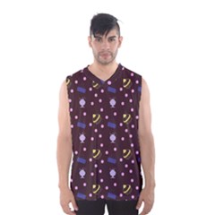 Cakes And Sundaes Chocolate Men s Basketball Tank Top