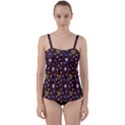 Cakes And Sundaes Chocolate Twist Front Tankini Set View1