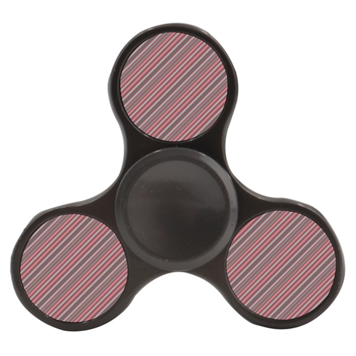 Brownish Diagonal Lines Finger Spinner