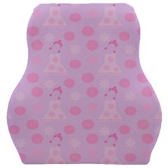 Lilac Dress Car Seat Velour Cushion 