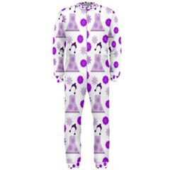 Lilac Dress On White Onepiece Jumpsuit (men)  by snowwhitegirl