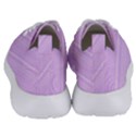 Lilac Diagonal Lines Women s Lightweight Sports Shoes View4