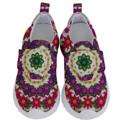 Fauna Fantasy Bohemian Midsummer Flower Style Velcro Strap Shoes by pepitasart