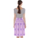 Violet Heart Midi Beach Skirt View2