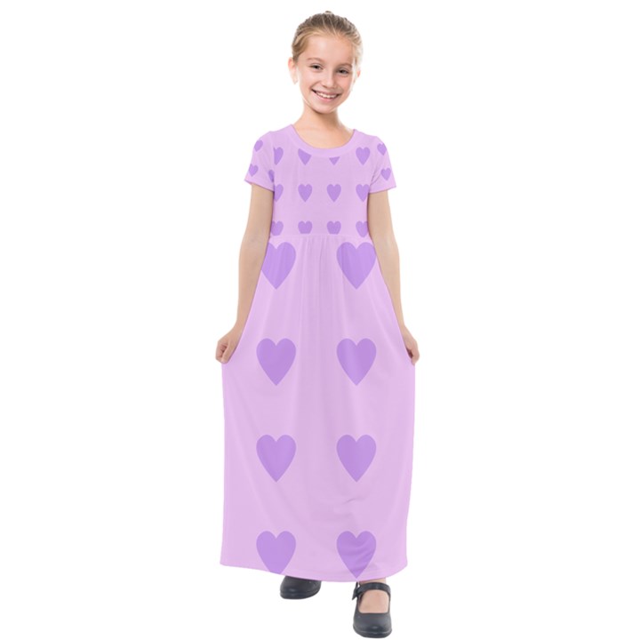 Violet Heart Kids  Short Sleeve Maxi Dress