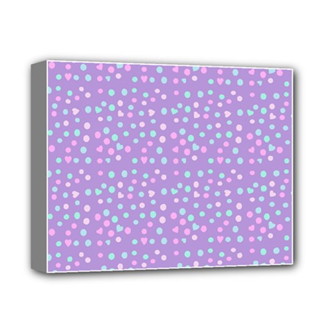 Heart Drops Deluxe Canvas 14  X 11  by snowwhitegirl