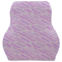 Silly Stripes Lilac Car Seat Velour Cushion 