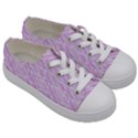 Silly Stripes Lilac Kids  Low Top Canvas Sneakers View3