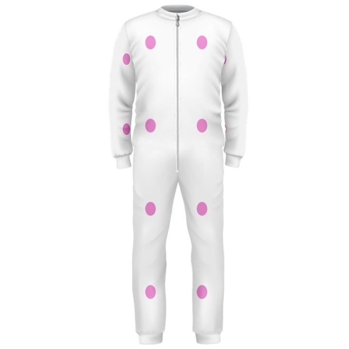 Pink Dots OnePiece Jumpsuit (Men) 