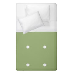 Olive Dots Duvet Cover (single Size) by snowwhitegirl