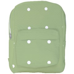 Olive Dots Full Print Backpack by snowwhitegirl