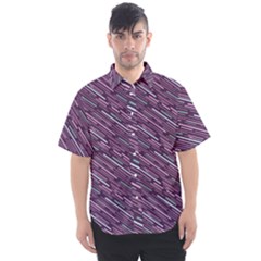 Silly Stripes Men s Short Sleeve Shirt