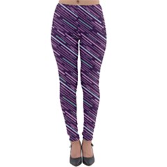 Silly Stripes Lightweight Velour Leggings