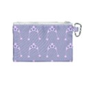 Pink Hat Canvas Cosmetic Bag (Medium) View2