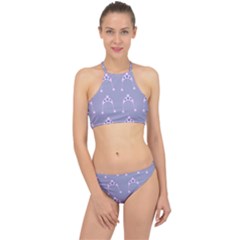 Pink Hat Racer Front Bikini Set