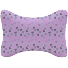 Heart Drops Violet Seat Head Rest Cushion