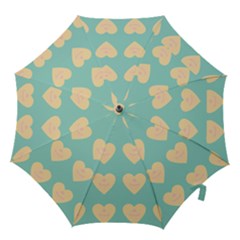 Teal Cupcakes Hook Handle Umbrellas (large) by snowwhitegirl