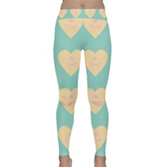 Teal Cupcakes Classic Yoga Leggings by snowwhitegirl