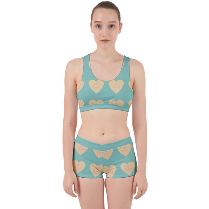 Teal Cupcakes Work It Out Gym Set