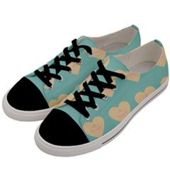 Teal Cupcakes Men s Low Top Canvas Sneakers by snowwhitegirl