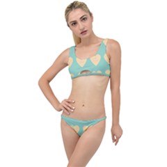 Teal Cupcakes The Little Details Bikini Set