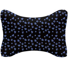 Blue Hearts Seat Head Rest Cushion