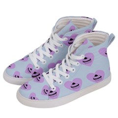 Blue Cupcake Women s Hi-top Skate Sneakers by snowwhitegirl