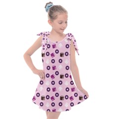 Pink Donuts Kids  Tie Up Tunic Dress