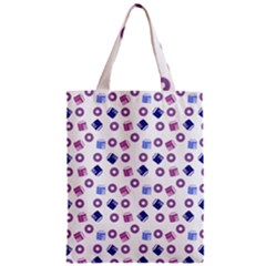 Milk And Donuts Zipper Classic Tote Bag by snowwhitegirl