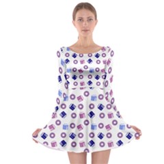 Milk And Donuts Long Sleeve Skater Dress by snowwhitegirl