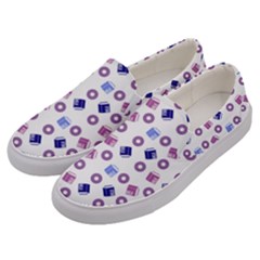 Milk And Donuts Men s Canvas Slip Ons by snowwhitegirl