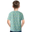 Teal Milk Hearts Kids  Cotton Tee View2