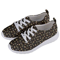 Charcoal Grey  Milk Hearts Women s Lightweight Sports Shoes by snowwhitegirl