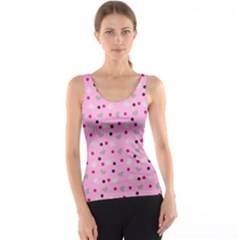 Pink Milk Hearts Tank Top by snowwhitegirl