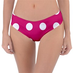 Pink Dot Reversible Classic Bikini Bottoms by snowwhitegirl