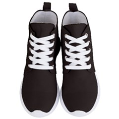 Dark Brown Women s Lightweight High Top Sneakers