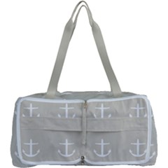 Lt Grey Anchors Multi Function Bag	