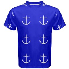 Royal Anchors Men s Cotton Tee by snowwhitegirl